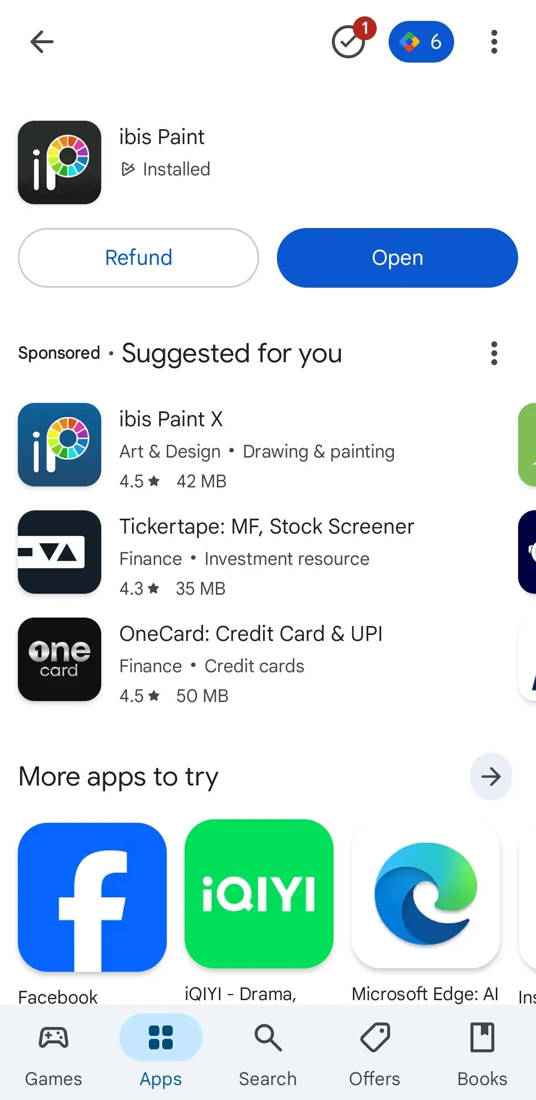 Màn hình Google Play Store hiển thị nút &quot;Hoàn tiền&quot; cho một ứng dụng trả phí, giúp người dùng yêu cầu hoàn tiền.