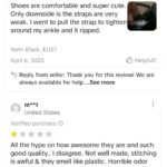 Màn hình TikTok Shop với các đánh giá tiêu cực bị che lấp bởi đánh giá giả mạo