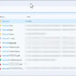 Màn hình tìm kiếm Listary đang mở trong Windows 11