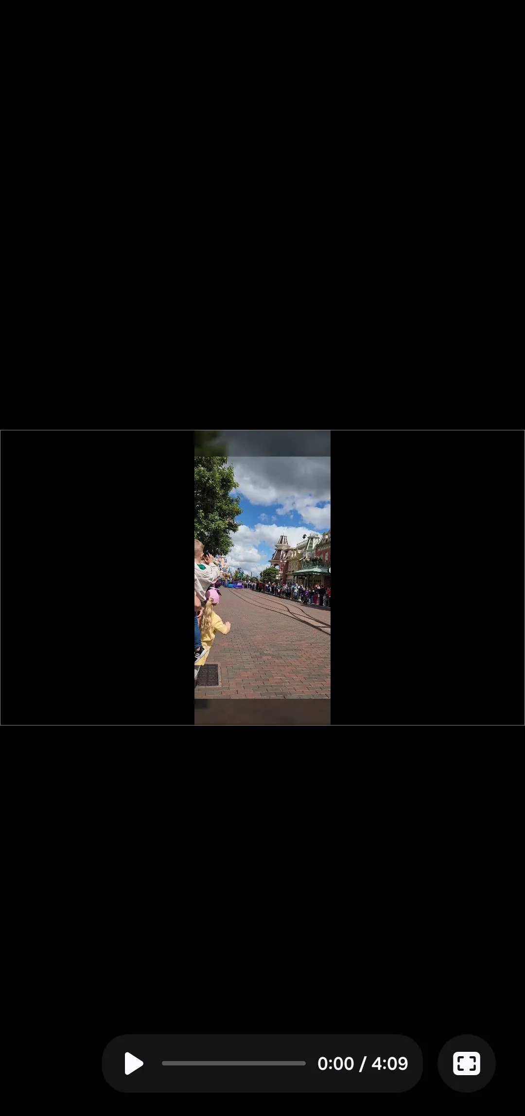 Màn hình xem trước video trong ứng dụng Samsung Studio