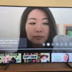 Màn hình YouTube TV đang tạm dừng trên TV Samsung Frame, hiển thị nội dung sau khi khắc phục lỗi trên Roku.