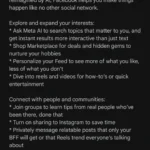 Mục "Thông tin ứng dụng" của Facebook trên Google Play Store hiển thị tổng quan về ứng dụng và các phần liên quan đến quyền truy cập.