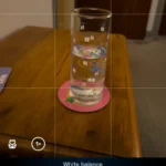 NeuralCam cân bằng trắng trong giao diện