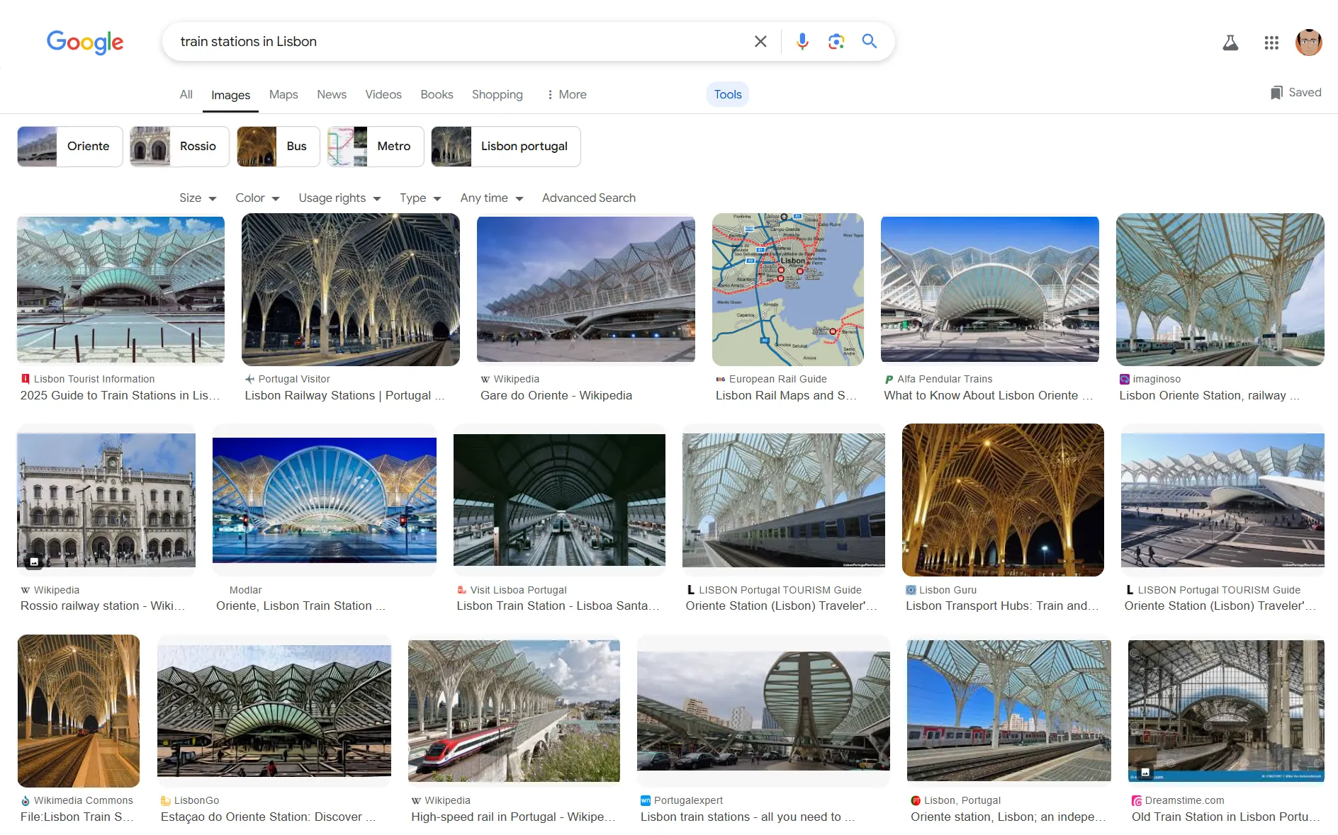Nghiên cứu các lựa chọn giao thông công cộng địa phương thông qua Google Hình ảnh