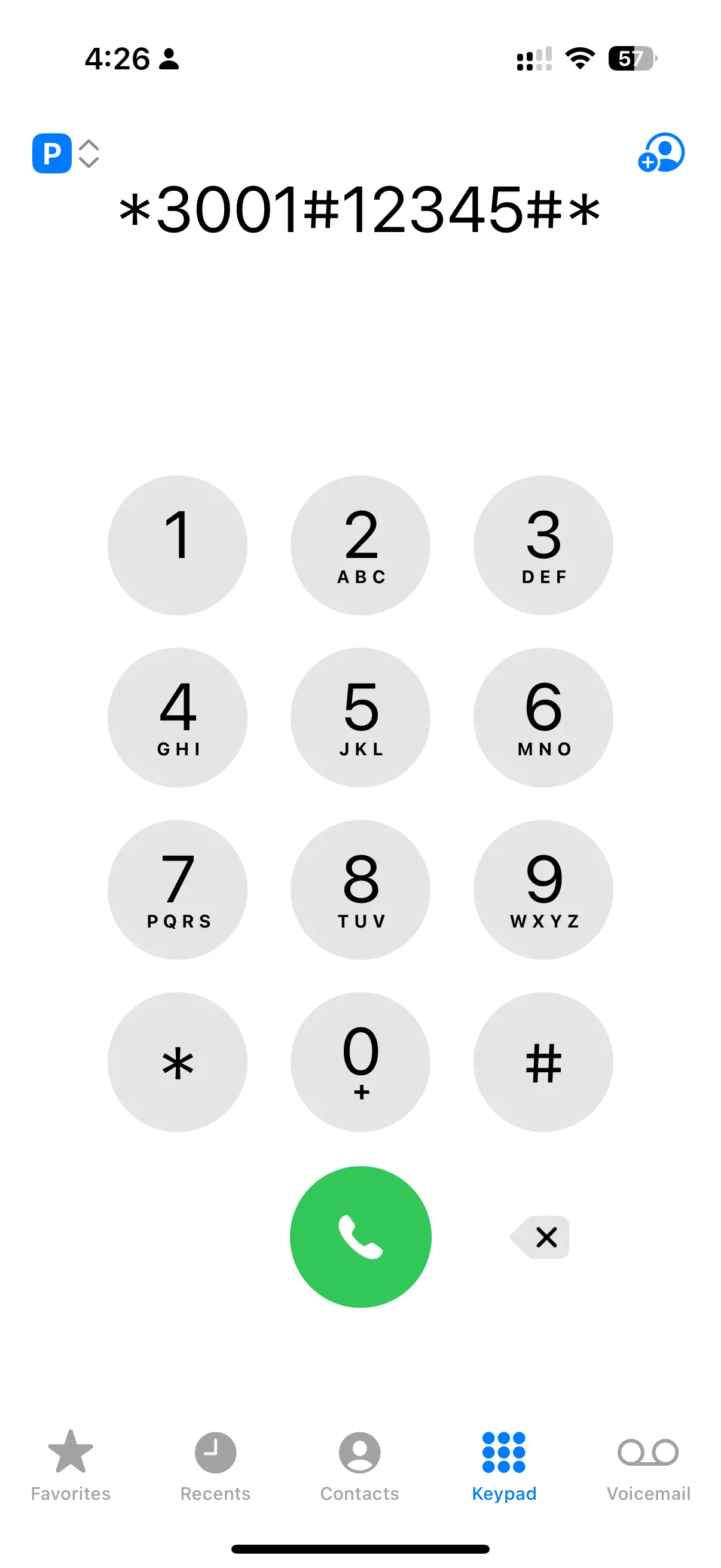 Quay số Field Test Mode trên iPhone để kiểm tra cường độ sóng