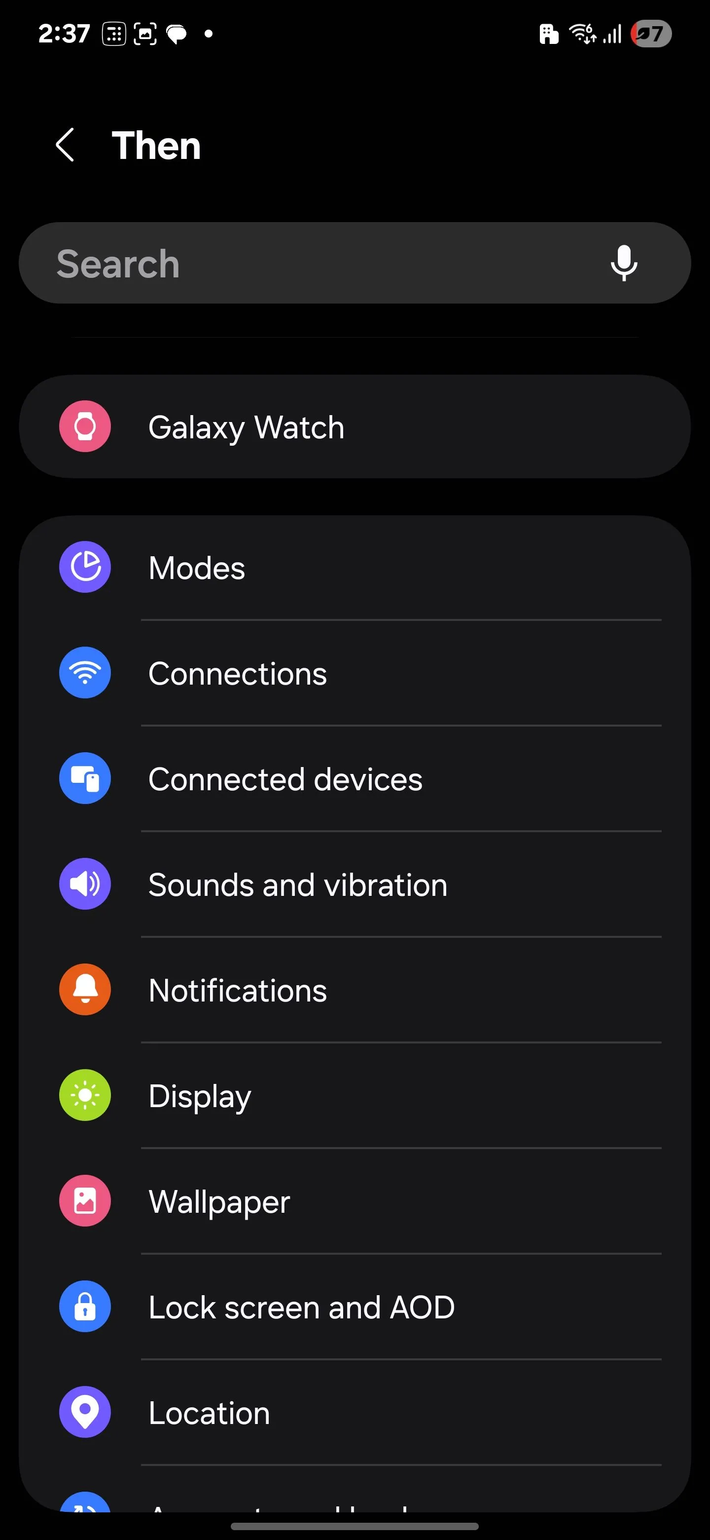 Quy trình tự động Samsung: Tắt âm thanh màn trập camera bằng cách giảm âm lượng hệ thống về 0%.