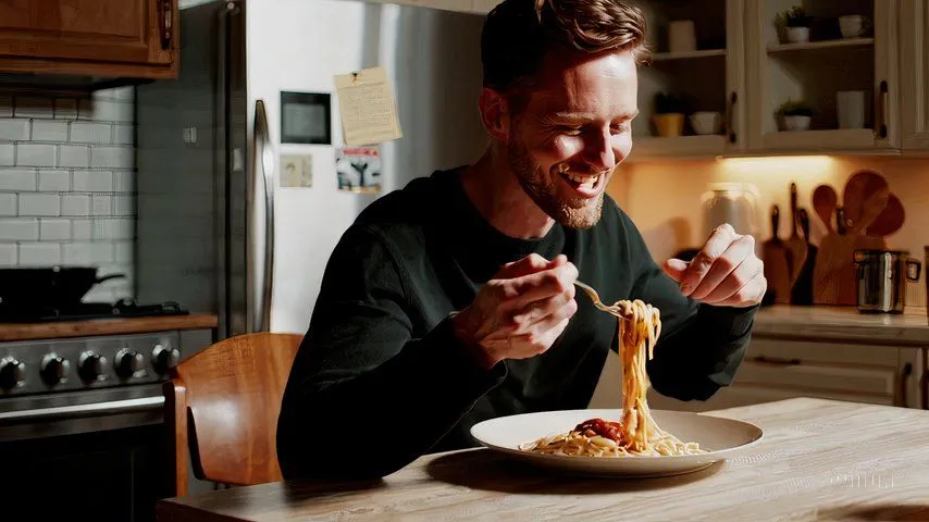Sora gặp khó khăn khi tạo video người ăn mì spaghetti, hành động không tự nhiên