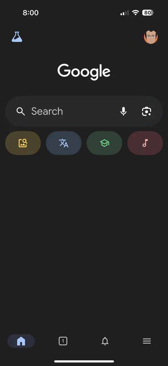 Sử dụng tính năng Google Lens trong ứng dụng Google trên iOS để nhận diện đối tượng qua camera