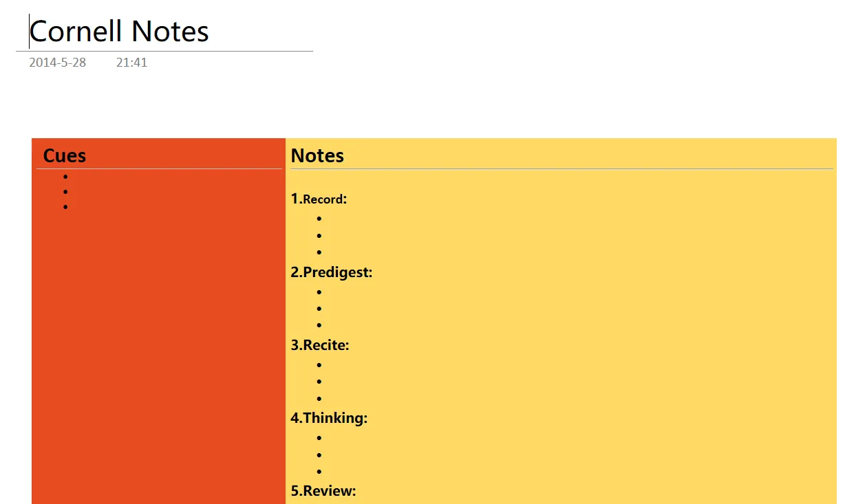 Template OneNote được cài đặt từ OneNote Gem