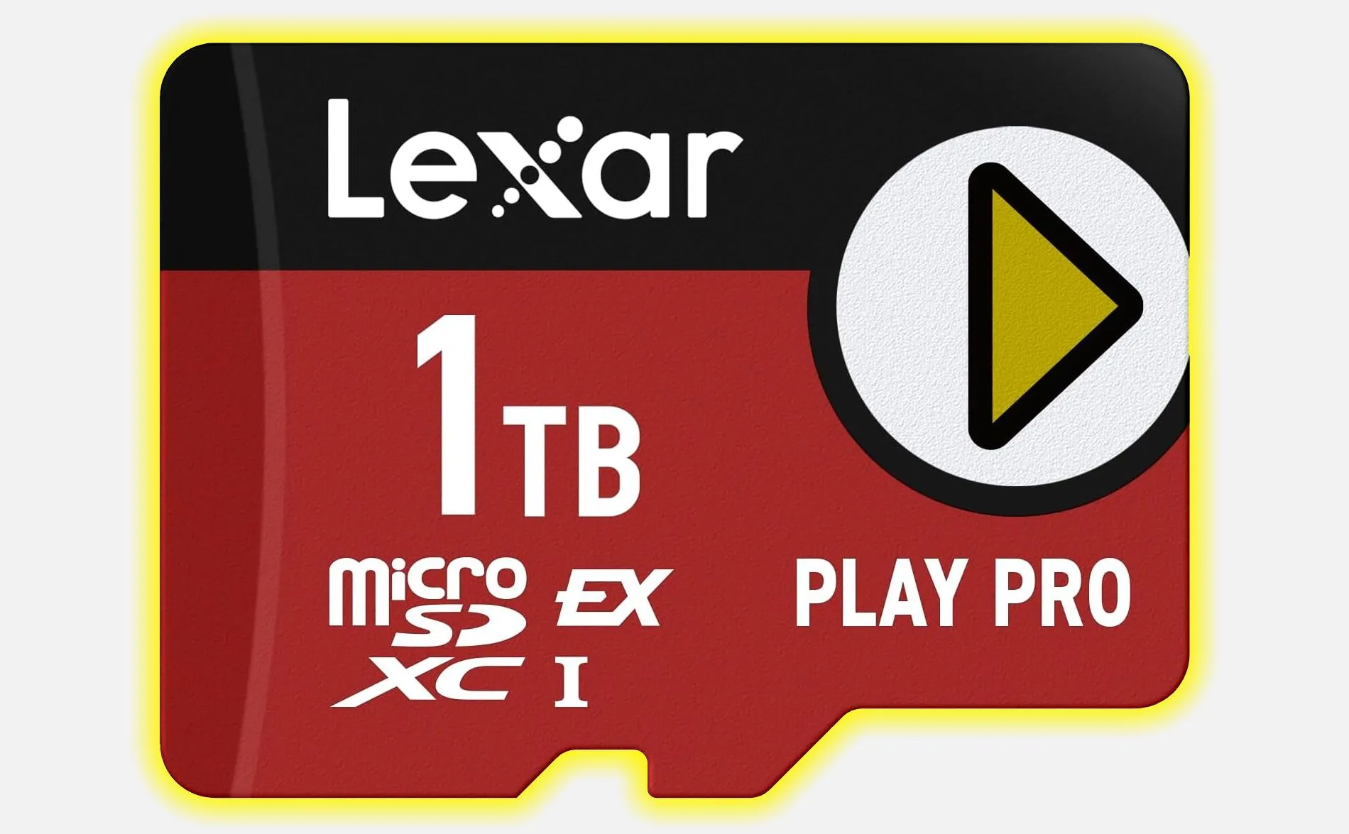 Thẻ nhớ Lexar Play PRO microSD Express 1TB với logo microSD EX