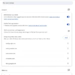 Thêm các trang web vào danh sách 'Luôn giữ các trang web này hoạt động' trong cài đặt Hiệu suất của Chrome để tránh bị tạm dừng