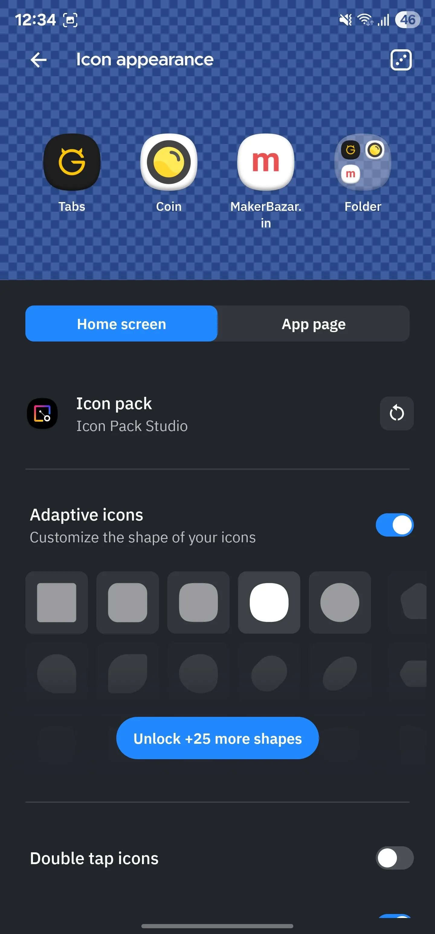 Thiết lập Smart Launcher để sử dụng các biểu tượng thích ứng với hình dạng đồng nhất