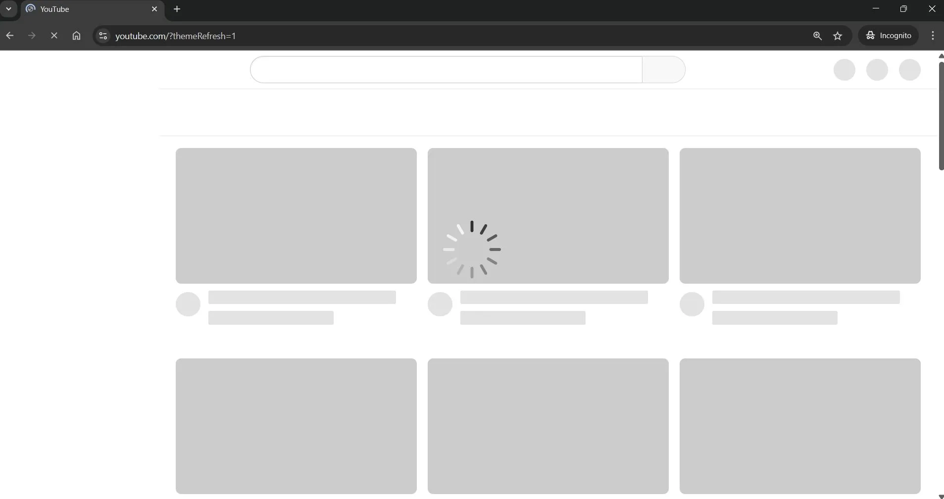 Thời gian tải chậm trên các trang web như YouTube