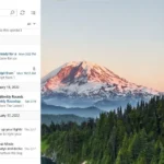 Thư mục rác trong ứng dụng Email Windows