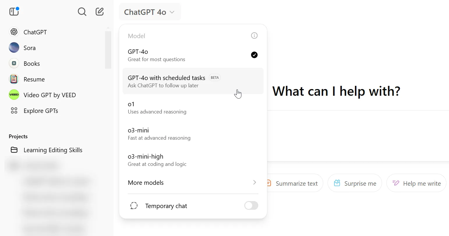Tính năng ChatGPT Tasks giúp tích hợp lịch trình và nhắc nhở học tập trực tiếp vào cuộc trò chuyện AI