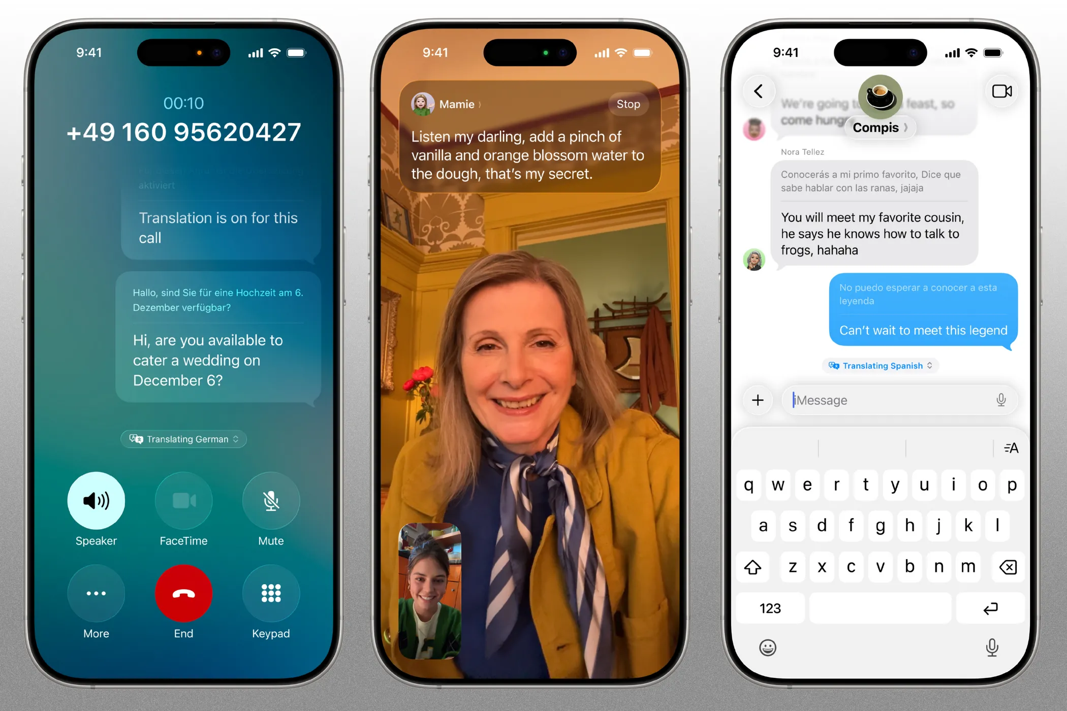 Tính năng dịch trực tiếp của iOS 26 trên cuộc gọi, FaceTime và tin nhắn iPhone
