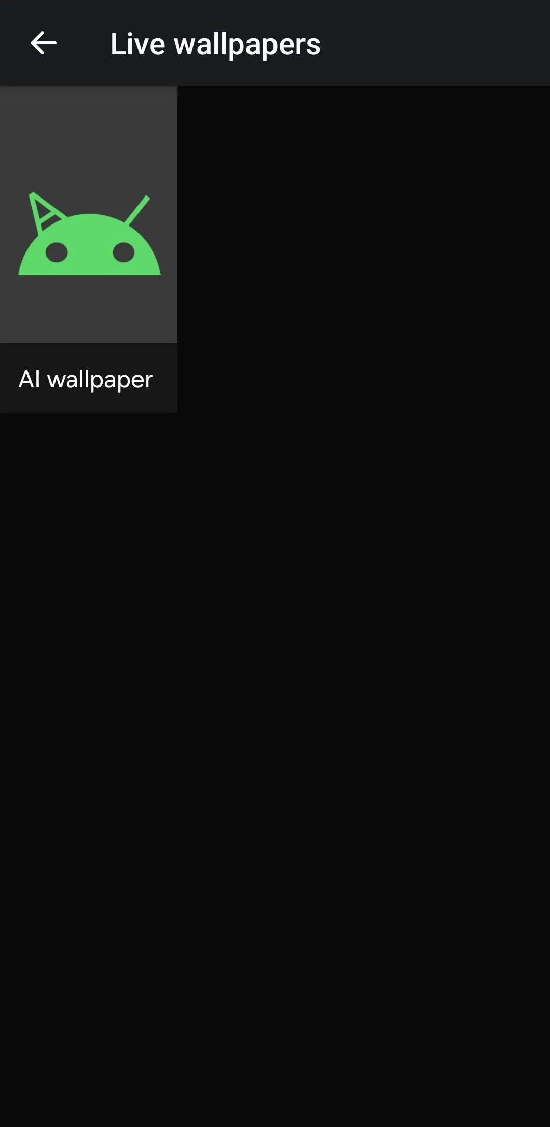 Tính năng hình nền AI trong ứng dụng Google Wallpapers