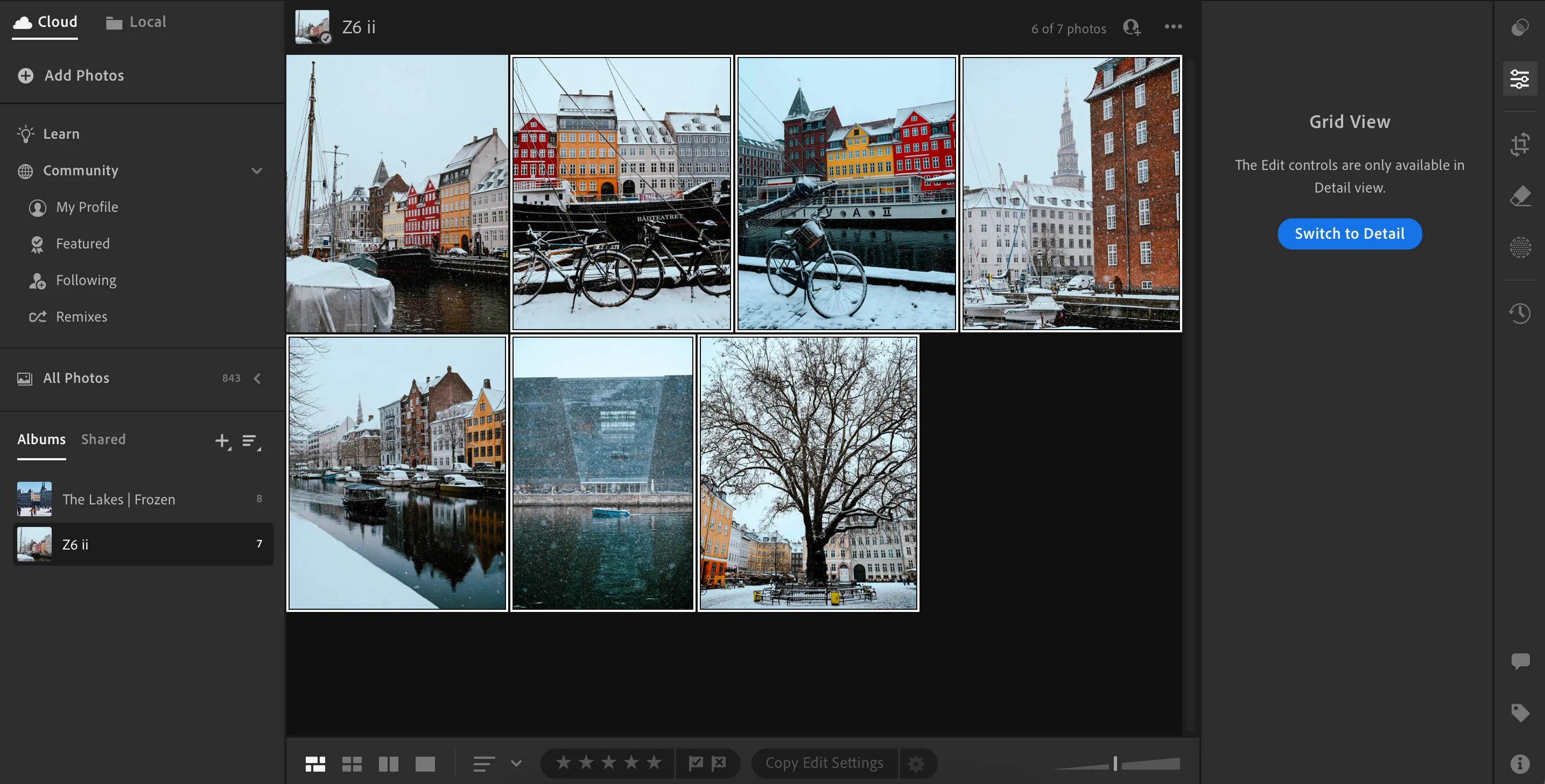 Tính năng tạo album và quản lý thư viện ảnh hiệu quả trong Adobe Lightroom