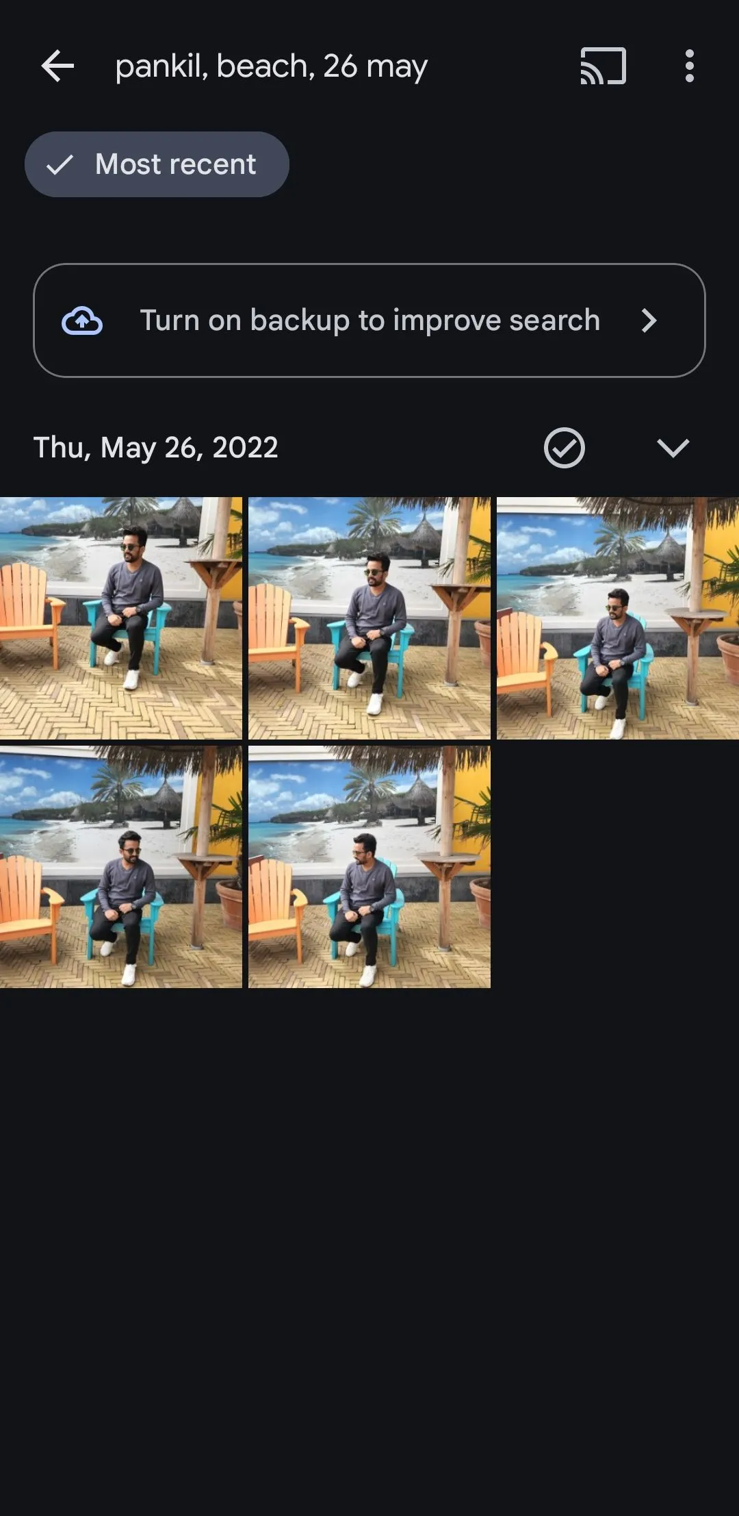 Tính năng tìm kiếm của Google Photos lọc ảnh dựa trên đối tượng, năm và dữ liệu vị trí