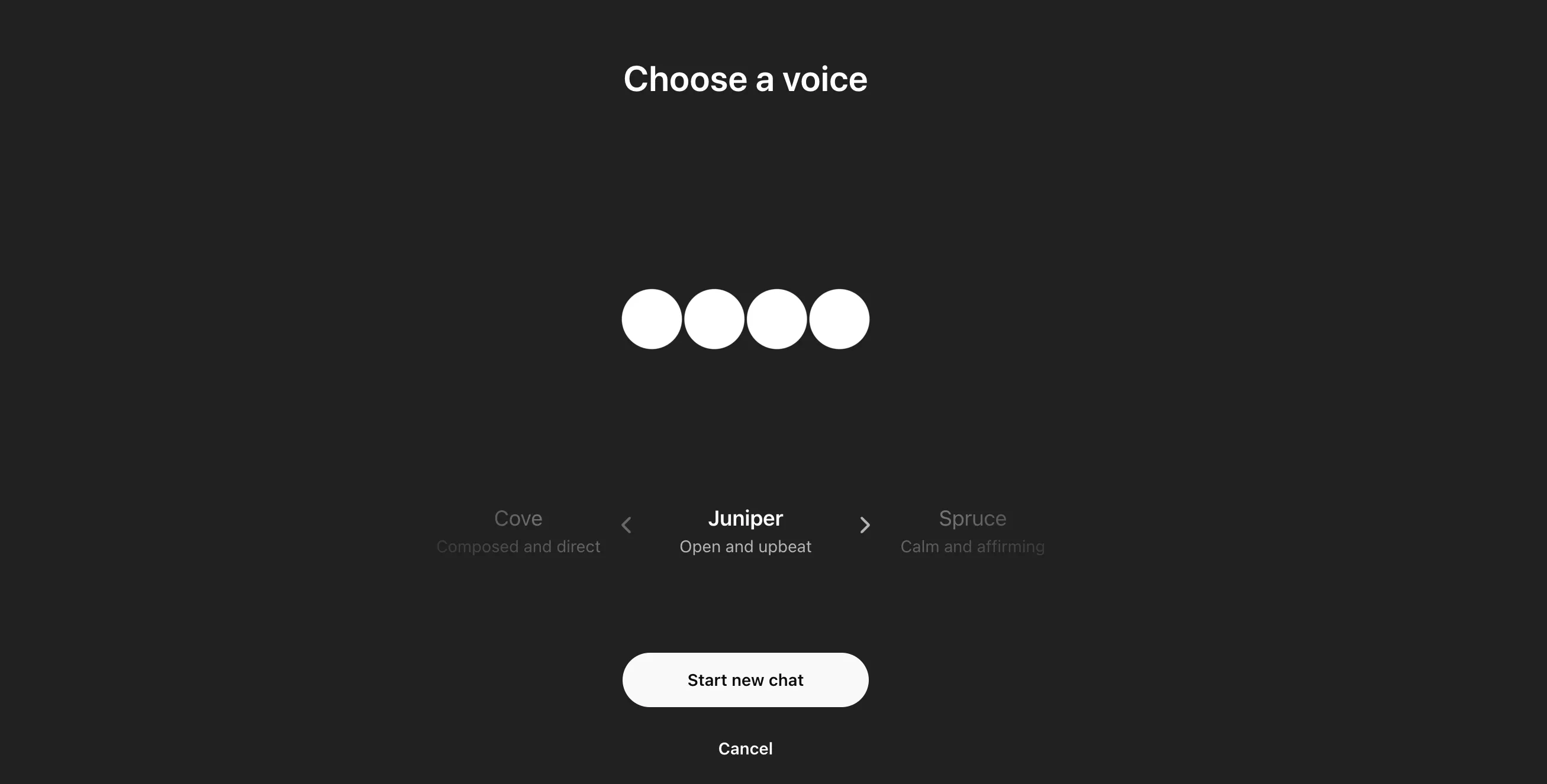 Tùy chỉnh giọng nói cho chế độ trò chuyện bằng giọng nói (Voice Mode) trong cài đặt ChatGPT