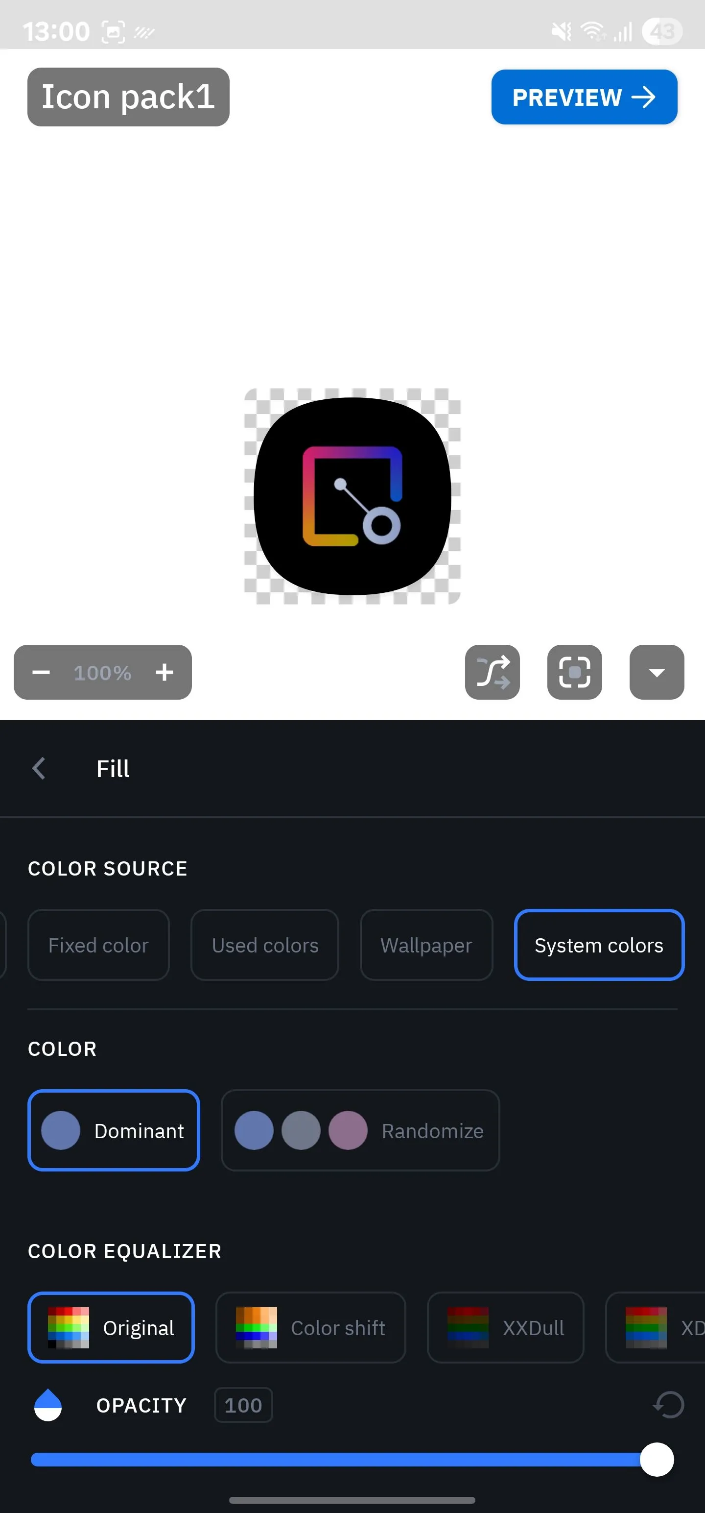 Tùy chỉnh màu sắc biểu tượng ứng dụng trong Smart Launcher để phù hợp với chủ đề tổng thể