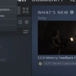 Tùy chọn "Go Offline" trong menu Steam để kích hoạt chế độ ngoại tuyến