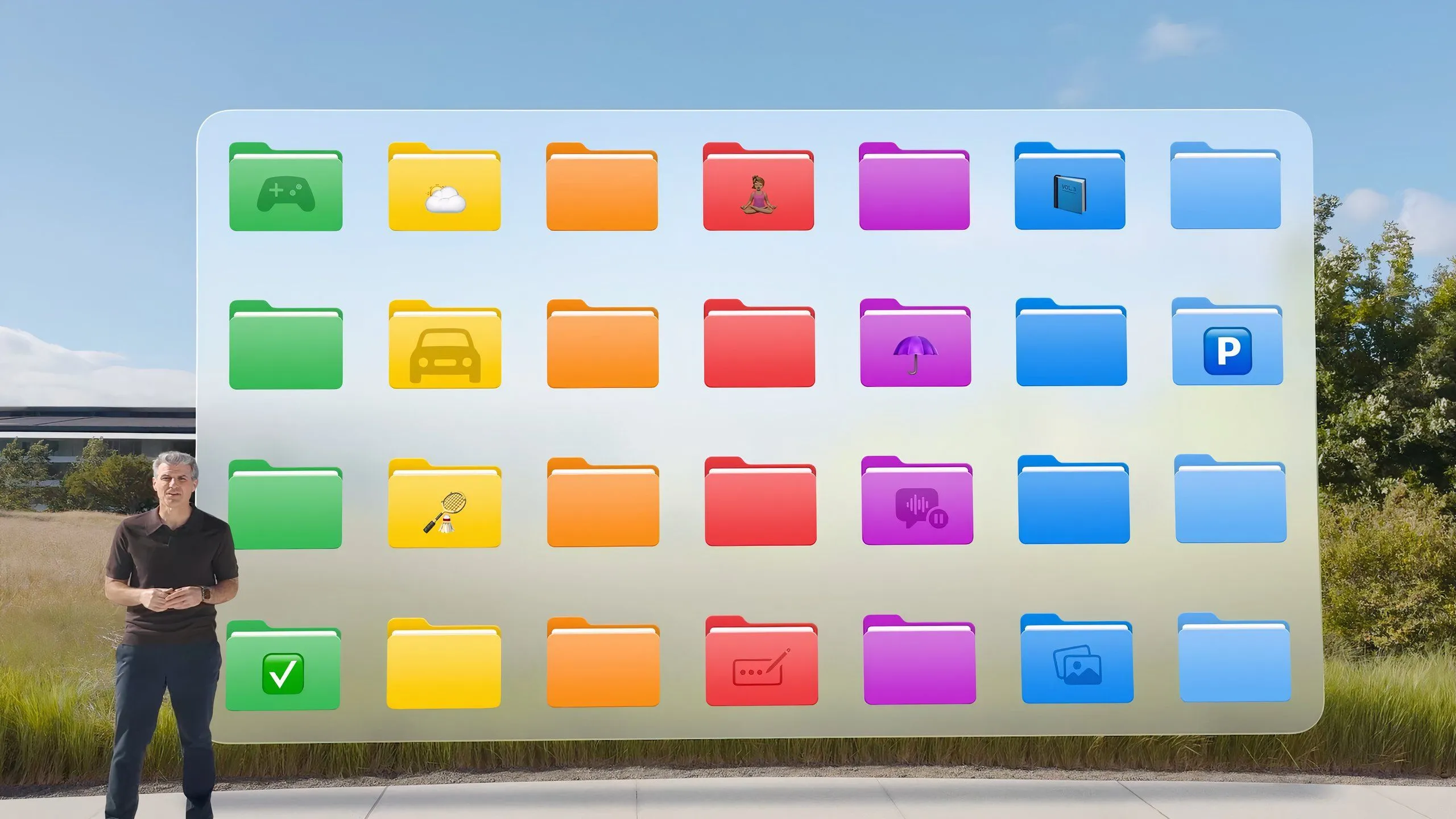 Tùy chọn màu sắc cho thư mục trên Dock trong iPadOS 26