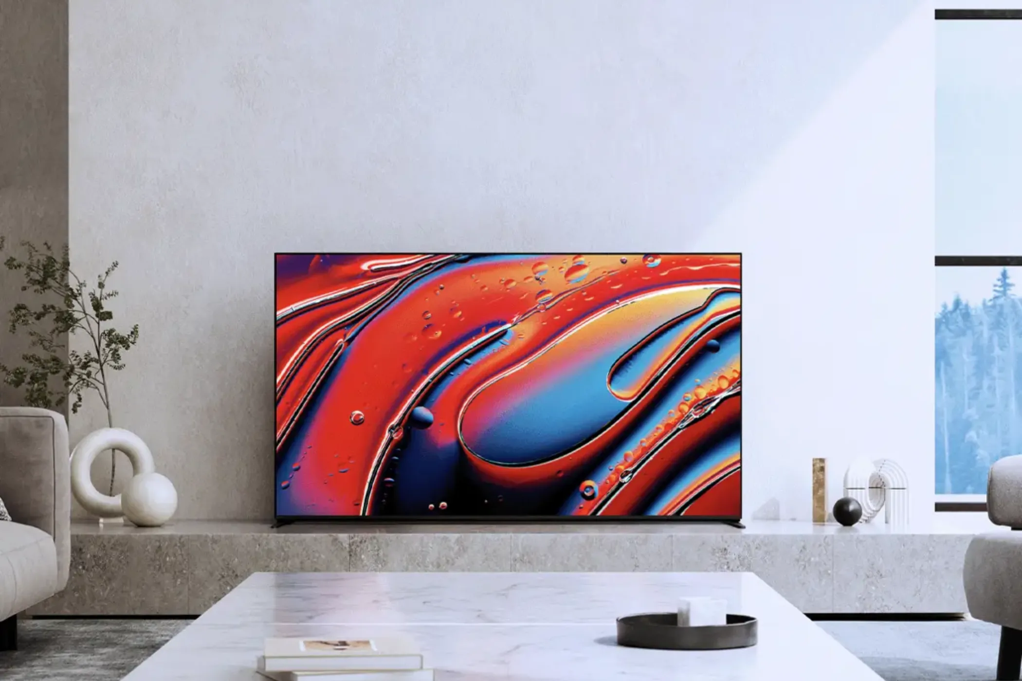 TV Sony Bravia 9 85 inch QLED 4K với hình ảnh sắc nét chuẩn HDR