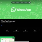 Ứng dụng WhatsApp Messenger trên giao diện App Store của iPad