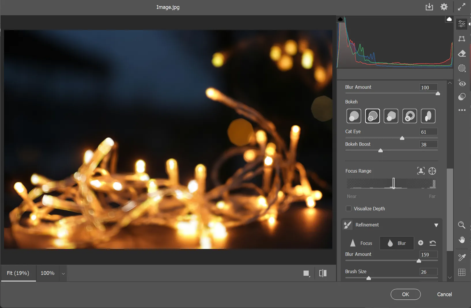 Ví dụ về các hiệu ứng Bokeh nghệ thuật khác nhau áp dụng trong Photoshop