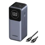 Ảnh sản phẩm pin sạc dự phòng Ugreen Nexode 12000mAh màu xám