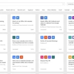 Các mẫu tự động hóa dựa trên lịch có sẵn trong ứng dụng web Power Automate giúp quản lý công việc hiệu quả.