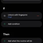 Cài đặt thói quen mở khóa vân tay trên thiết bị Samsung