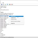 Cập nhật driver Wi-Fi trong Device Manager Windows 11
