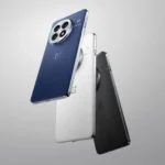 Dòng điện thoại OnePlus 13 với các tùy chọn màu sắc xanh, trắng và đen, minh họa cho các mẫu smartphone dùng pin Silicon-Carbon dung lượng lớn.