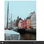 Giao diện áp dụng các cấu hình màu khác nhau trong Adobe Lightroom với tùy chọn Profile được mở rộng.