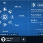 Giao diện Menu Editor của Kando trên Windows 11