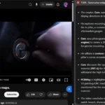 Giao diện tiện ích TLDR tóm tắt nhanh video YouTube, hiển thị các ý chính