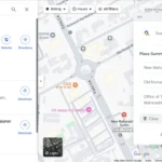 Giao diện tính năng Page Summary của tiện ích Maps Express, giúp tóm tắt các địa điểm chính từ trang web