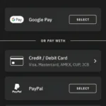 Giao diện ứng dụng Airalo hiển thị màn hình thêm phương thức thanh toán, tối ưu quy trình mua eSIM.