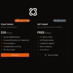 Giao diện website Browser Use hiển thị các gói dịch vụ và tùy chọn chi phí cho AI Agent điều khiển trình duyệt