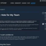 Giao diện website Steam giả mạo hiển thị trang đăng nhập lừa đảo khi bị tấn công phishing