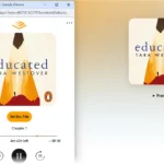 Giao diện xem trước sách nói trên ứng dụng, giúp kiểm tra giọng đọc và tốc độ để lựa chọn audiobook phù hợp.