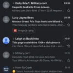 Hộp thư đến Gmail với giao diện trực quan và ít lỗi hơn so với Apple Mail