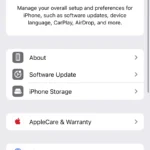 Hướng dẫn chọn Cài đặt chung từ ứng dụng Cài đặt trên iOS 18