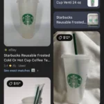 Kết quả tìm kiếm và đối sánh hình ảnh trên Google Lens