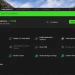 Màn hình Game Booster trong ứng dụng Razer Cortex trên Windows 11