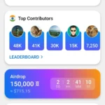 Màn hình ứng dụng WiFi Map hiển thị danh sách các điểm phát Wi-Fi gần đó trên điện thoại Android.