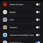 Menu cài đặt thông báo ứng dụng trên Android