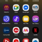 Menu ngăn kéo ứng dụng One UI 7 trên điện thoại Samsung